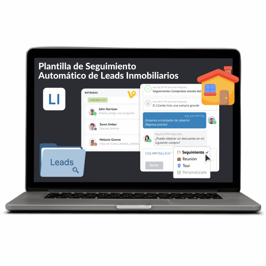 Plantilla de Seguimiento Automático de Leads Inmobiliarios