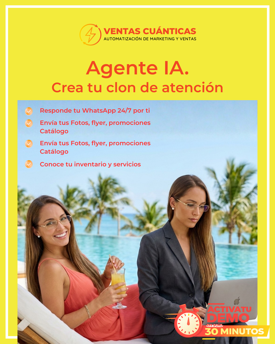 Agente IA – Crea tu clon de atención